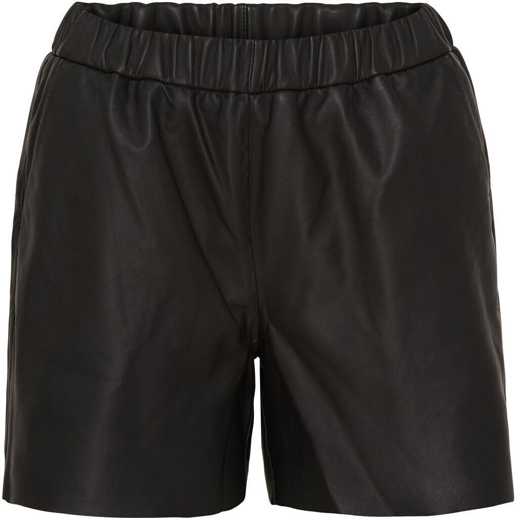 141015 | NOTYZ - Leather Shorts Sort.