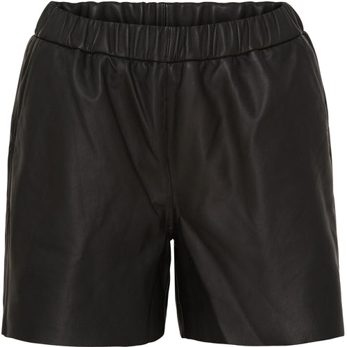 141015 | NOTYZ - Leather Shorts Sort.