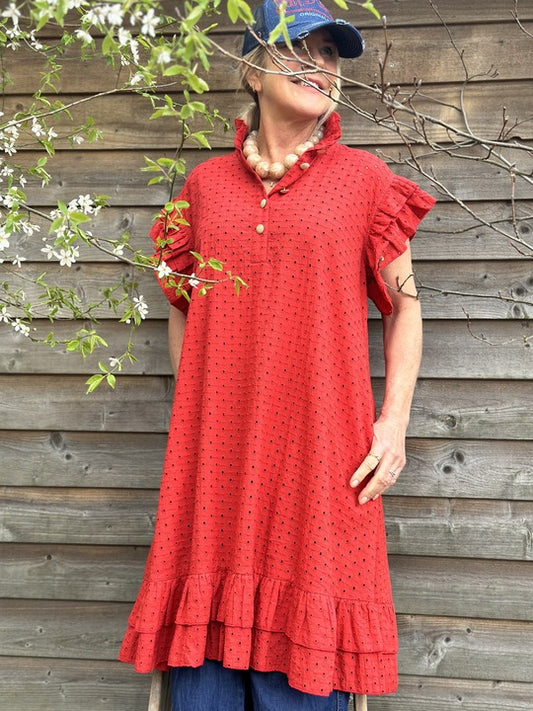 Kjole i Rød fra Gaspar