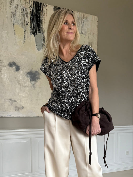 Pallietbluse - Pallietbluse