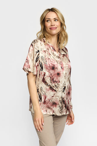 155179 | 2-Biz - Amora Rosa mønstret