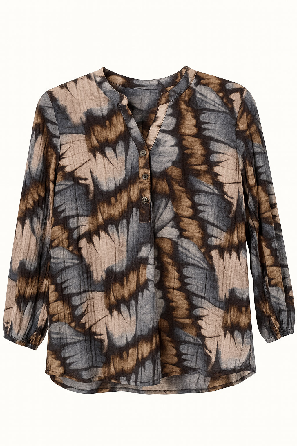 153663 | 2-Biz - Amoa Blå mønstret