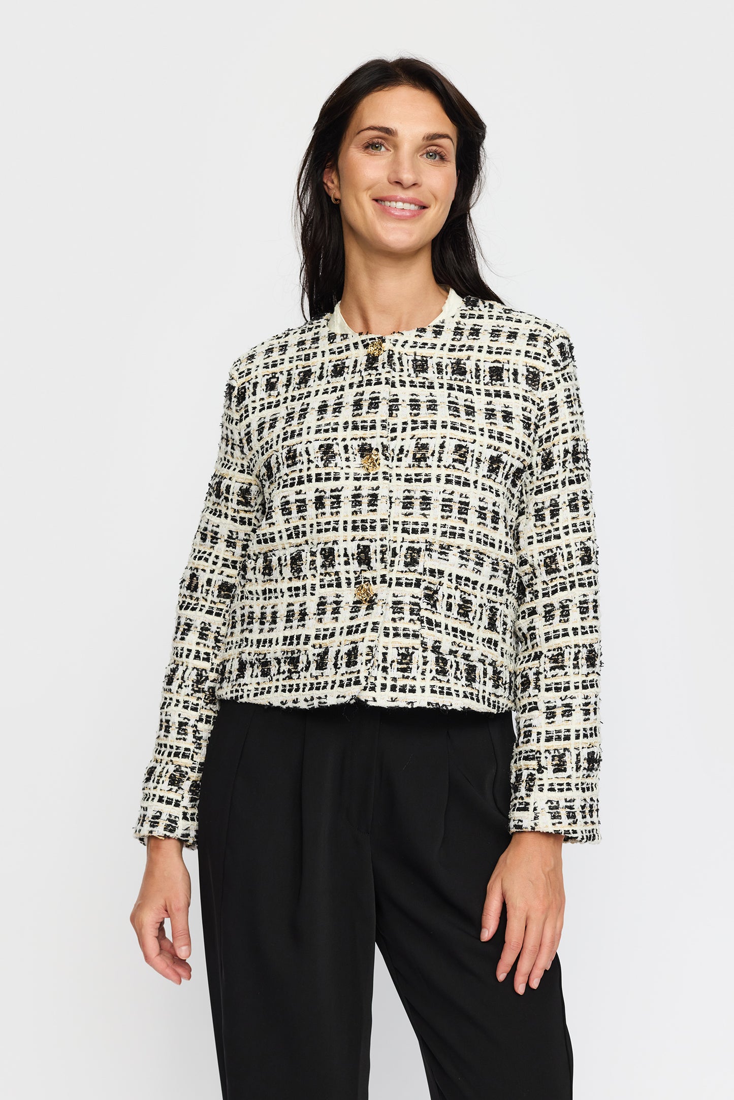 152966 | 2-Biz - Hera Off white mønstret