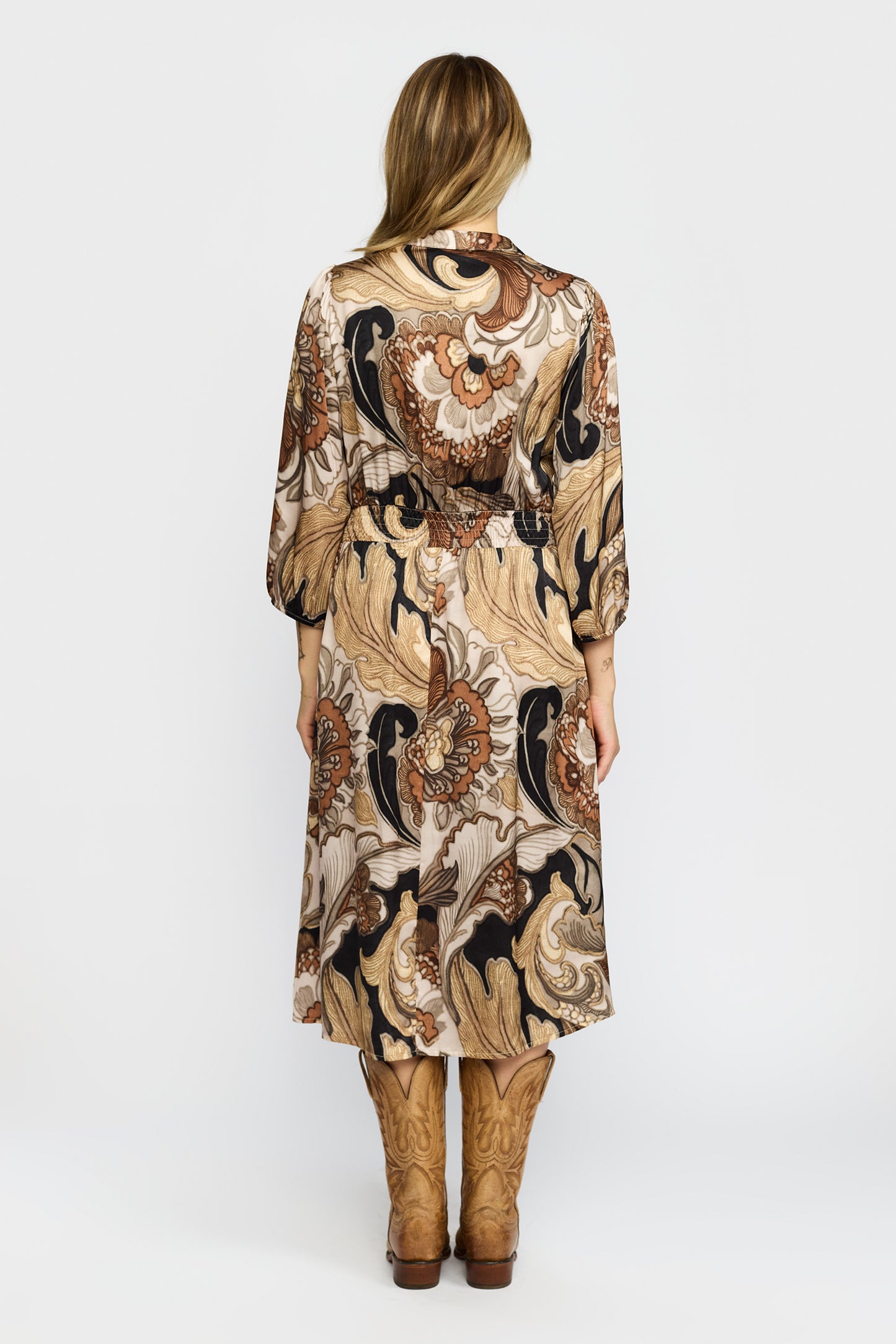 153256 | 2-Biz - Rosa Brun mønstret