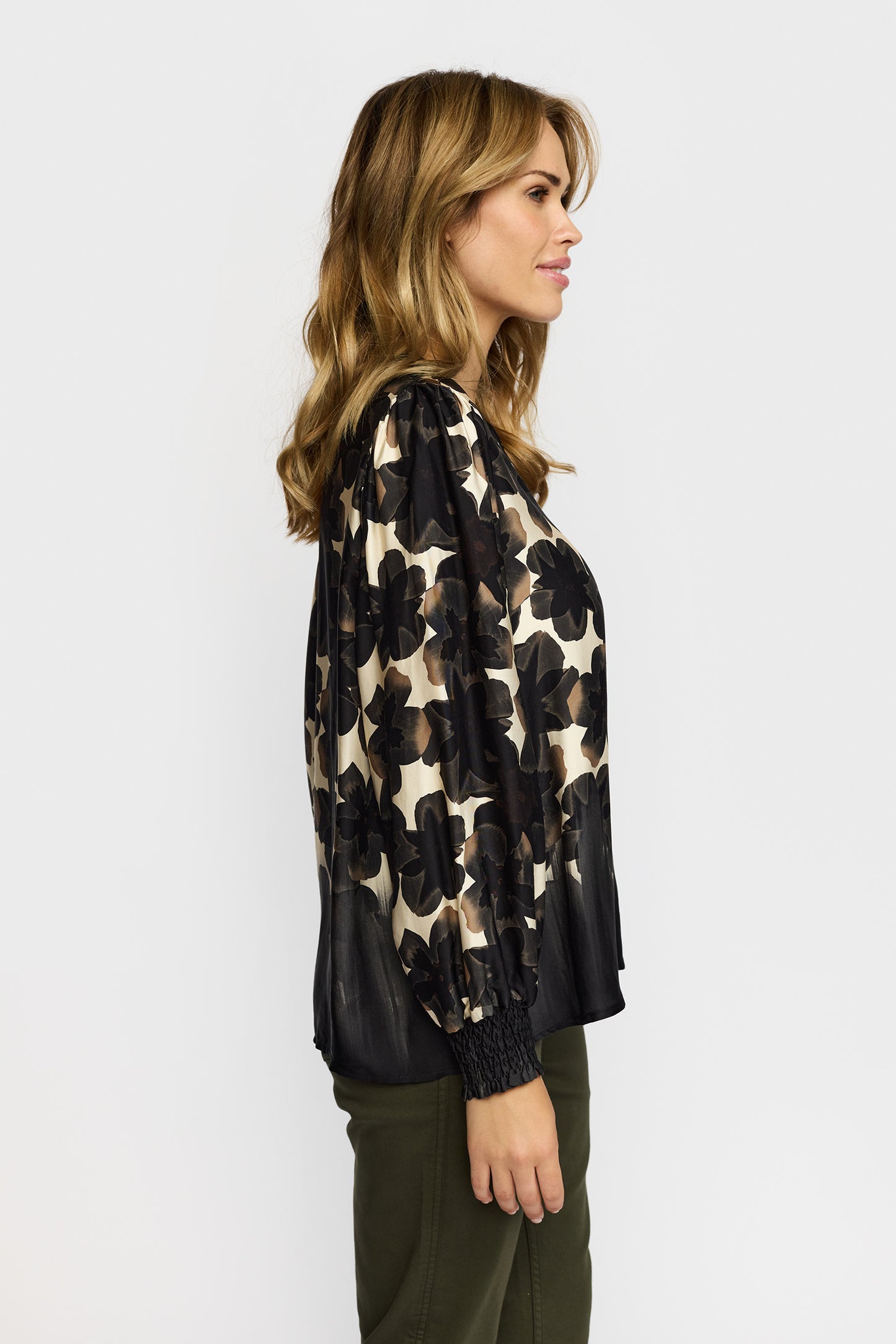 153258 | 2-Biz - Sole Sort mønstret