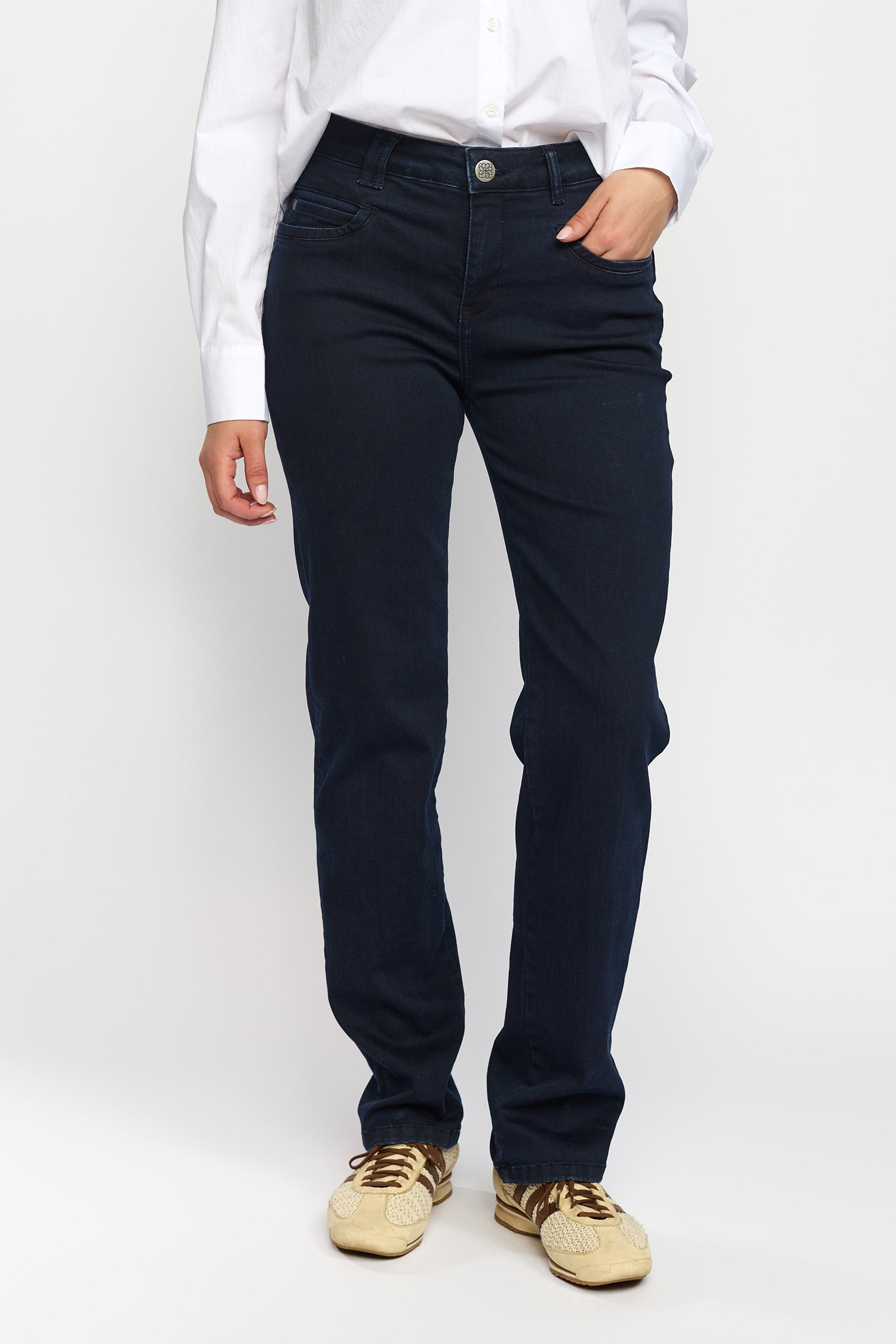 155661 | 2-Biz - Bekket Mørk denim