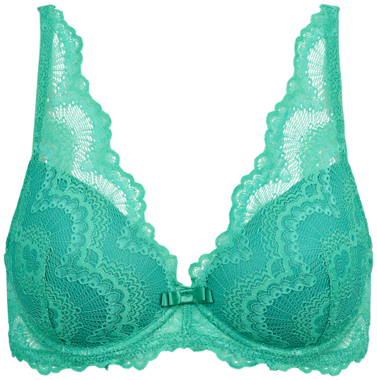 Bra with underwire and padding i Green fra Missya