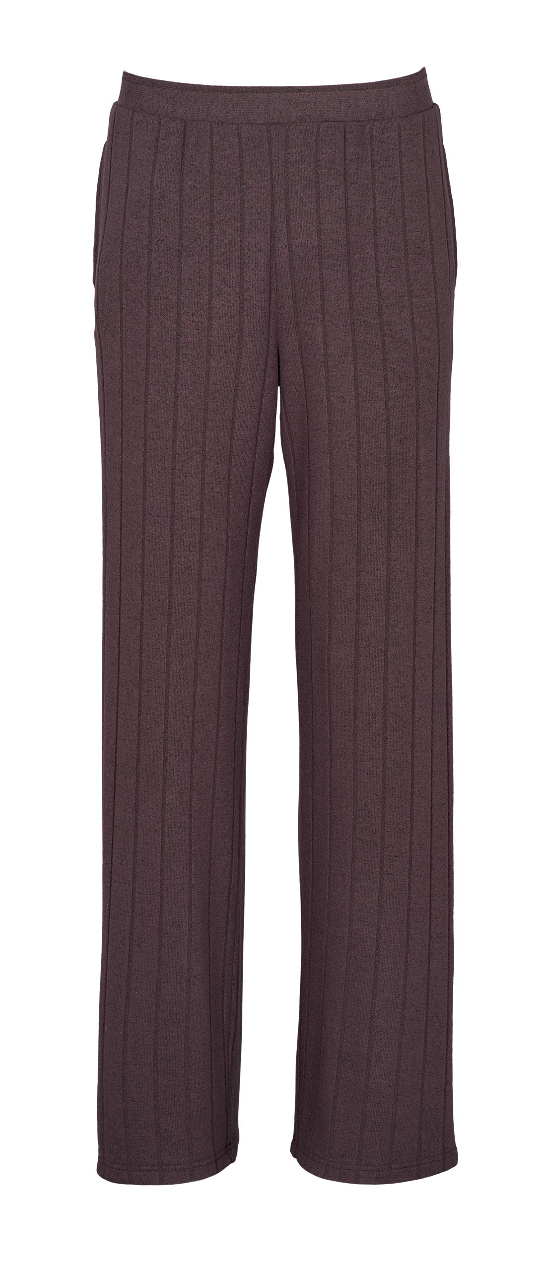 155974 | Missya - Cozy wide pants Mørkebrun