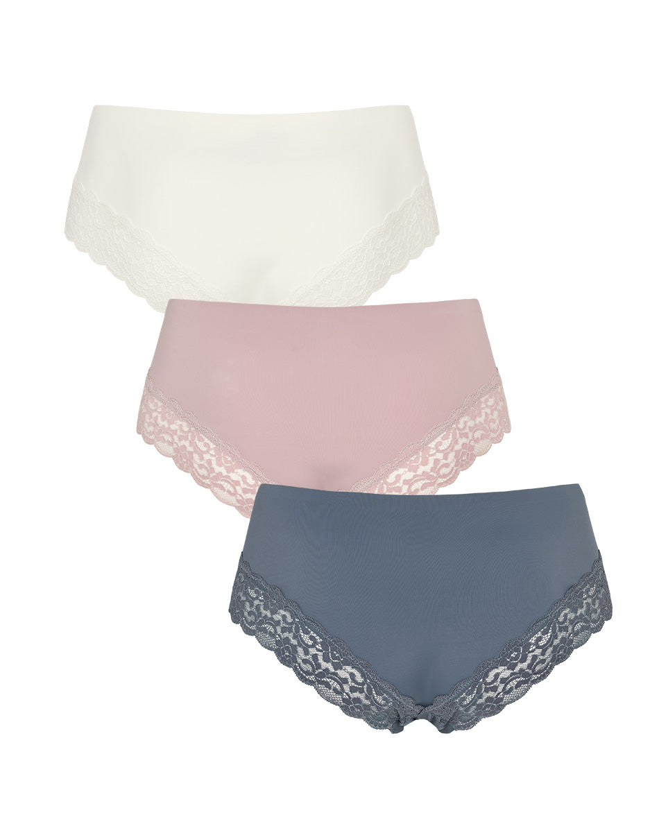 152864 | Missya - Seamless w Lace 3-Pack Grå