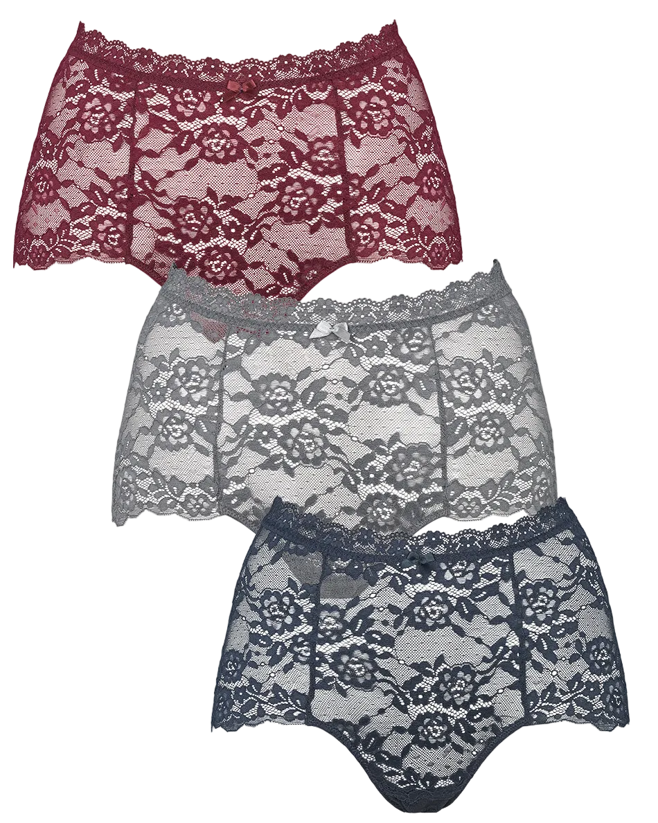 155673 | Missya - Lace 3-Pack Blå