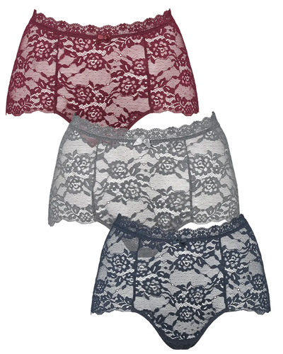 155673 | Missya - Lace 3-Pack Blå