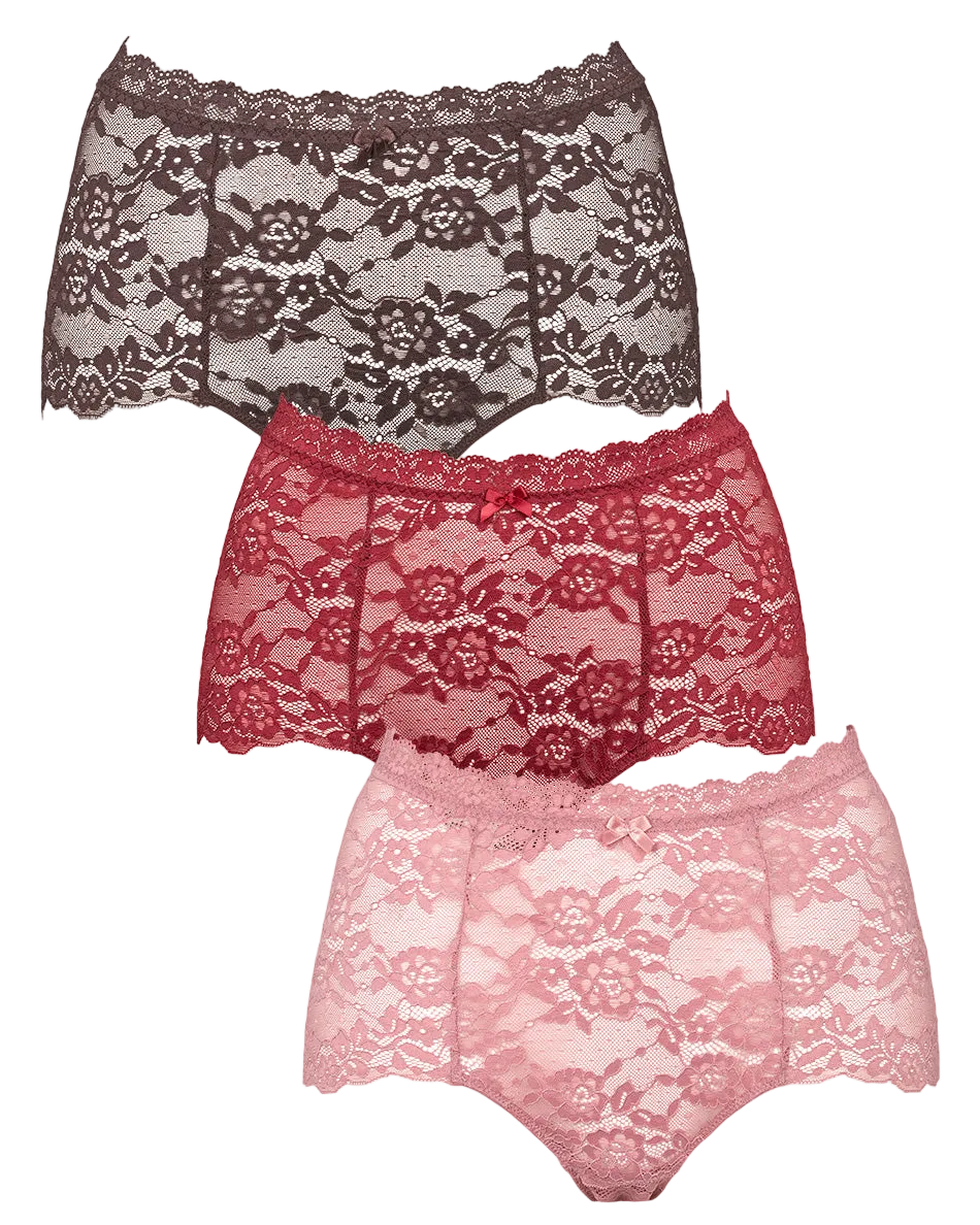 155674 | Missya - Lace 3-Pack Rosa