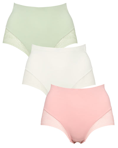 154103 | Missya - Seamless w Lace 3-Pack Lysegrøn