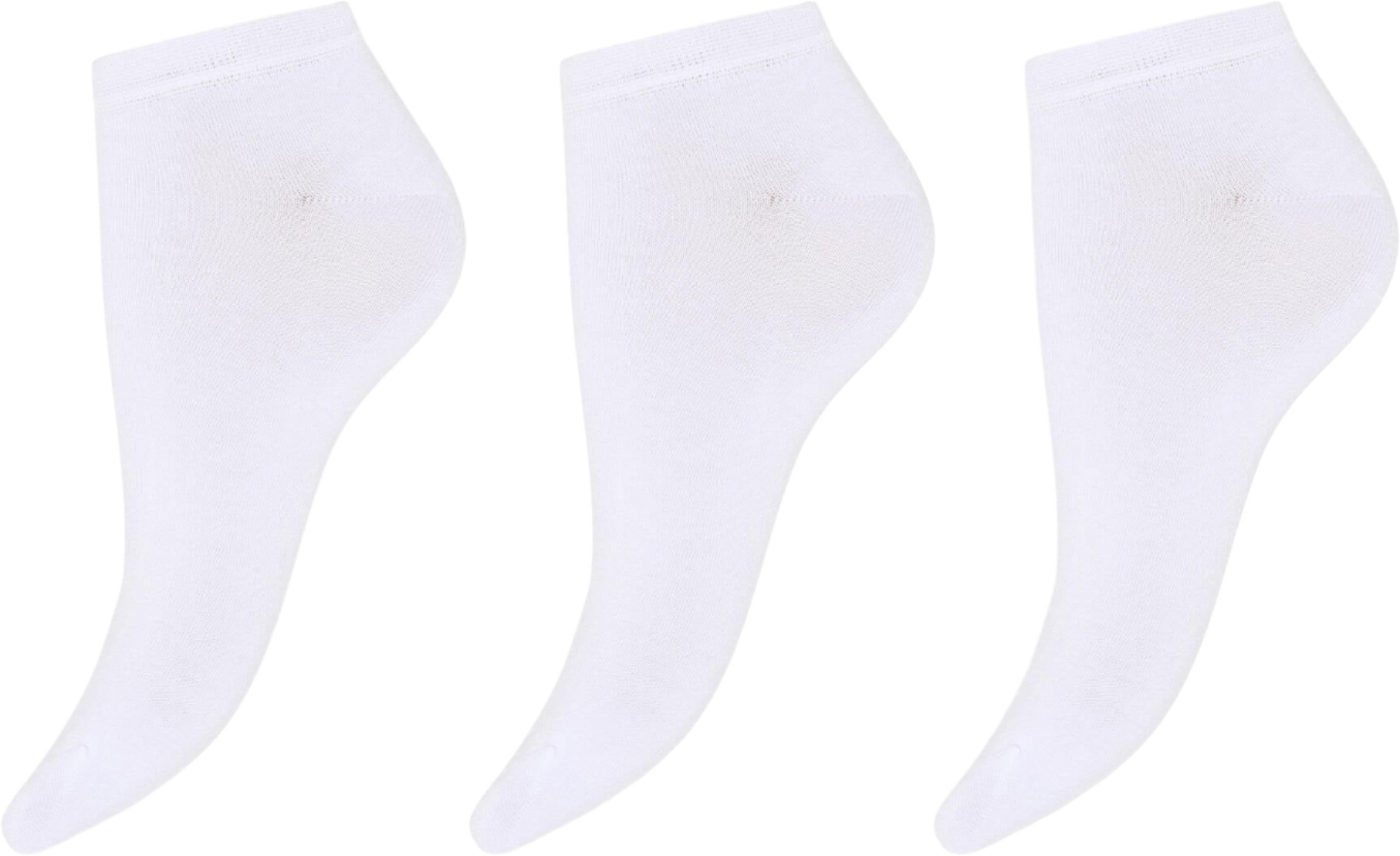 143766 | Decoy - Sneaker Bamboo 3pk Hvid.