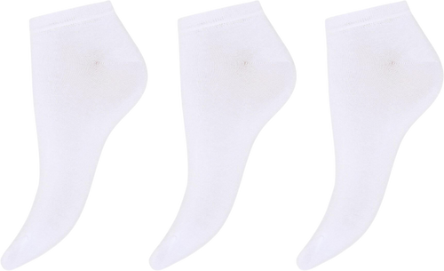 143766 | Decoy - Sneaker Bamboo 3pk Hvid.