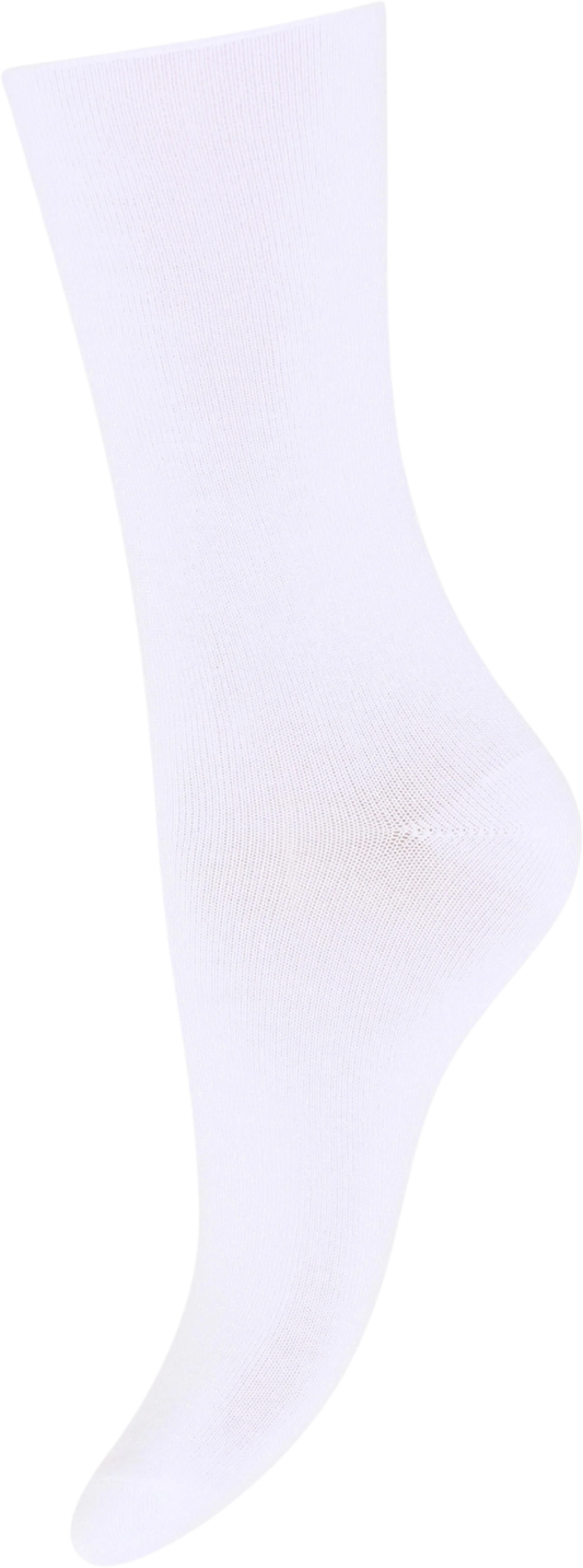 Ankelstrømper i Hvid. fra Decoy