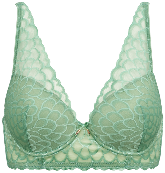 Bra with underwire and padding i Green fra Missya
