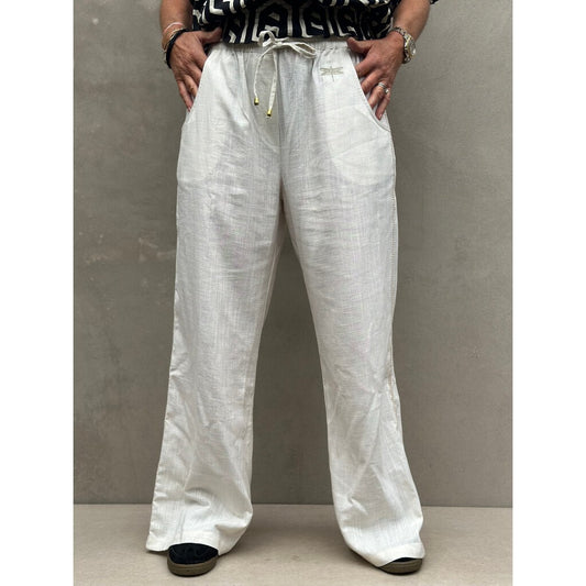 Pants i Off white fra Gaspar