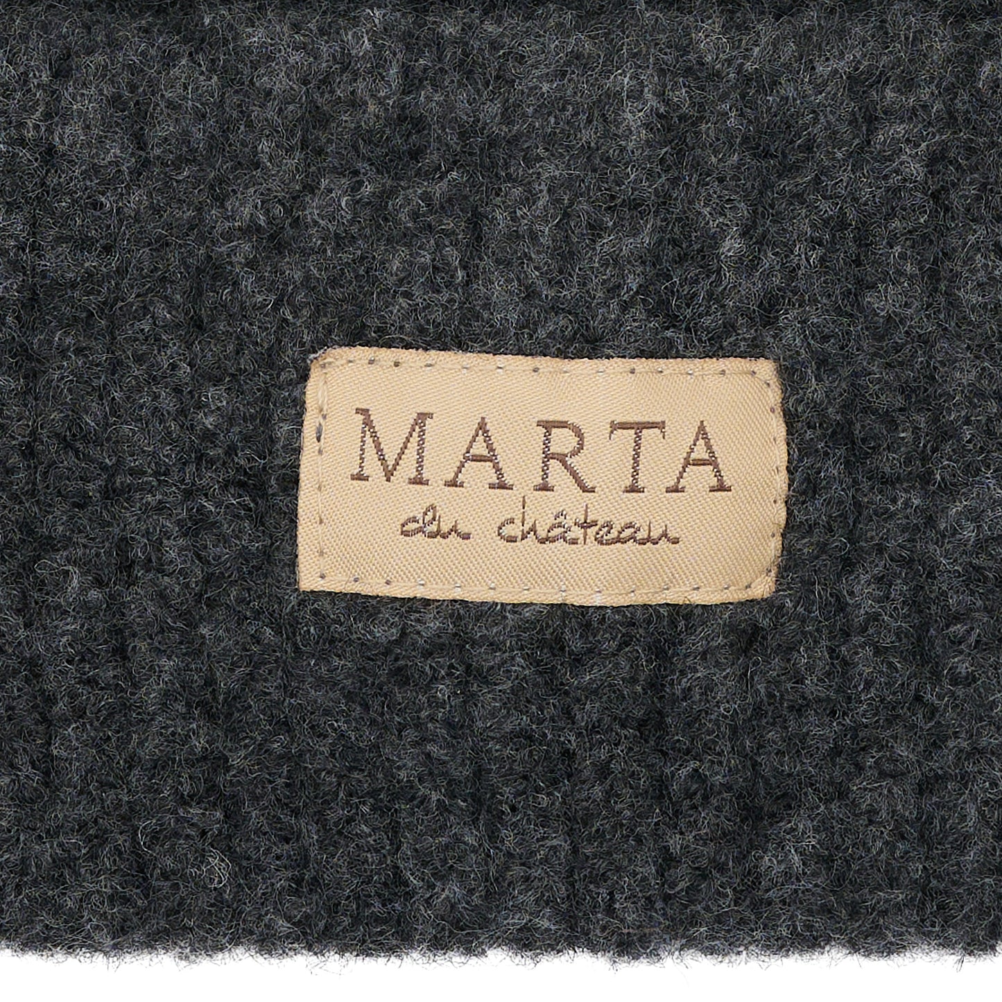 149406 | Marta du Château - Rib Beanie Mørkegrå