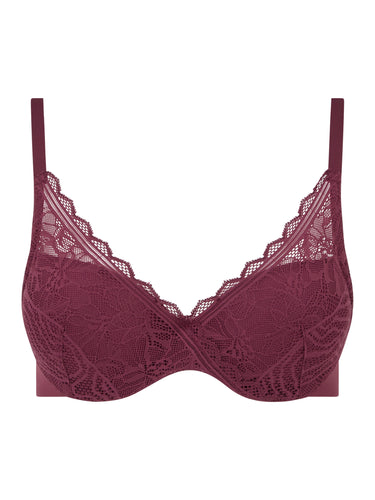 151784 | Chantelle EasyFeel - Floral Touch Sienna Bordeaux