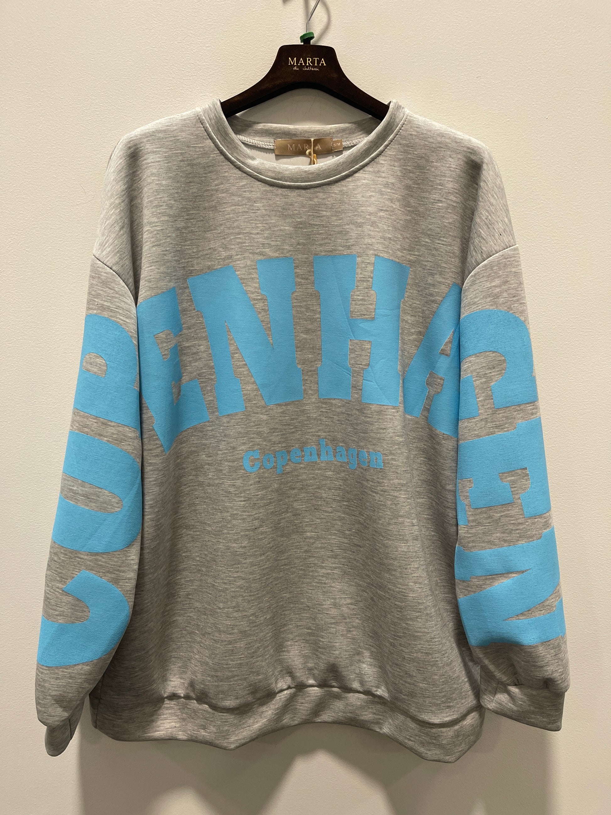 153762 | Marta du Château - Hibiscus Blå mønstret