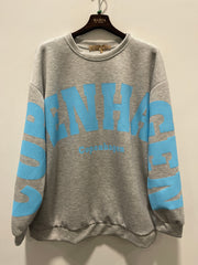 153762 | Marta du Château - Hibiscus Blå mønstret