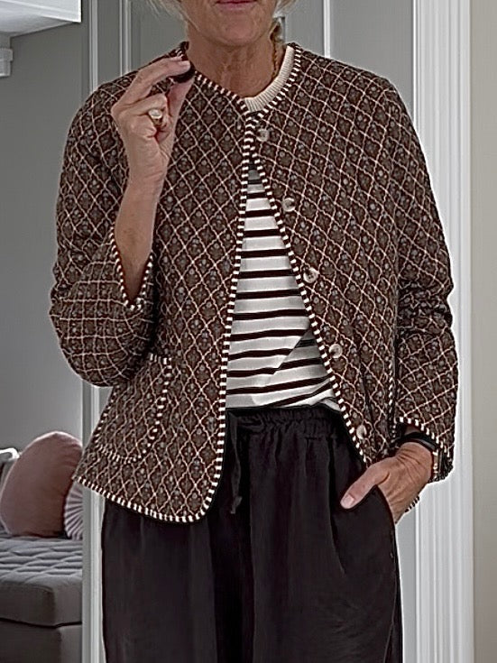 152186 | Marta du Château - Arvil Brun mønstret