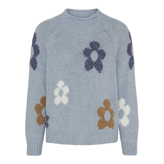 Knitted sweater i Blue...... fra Marta du Château