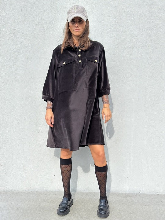 153264 | Gaspar - Rio Velvet Nearly black