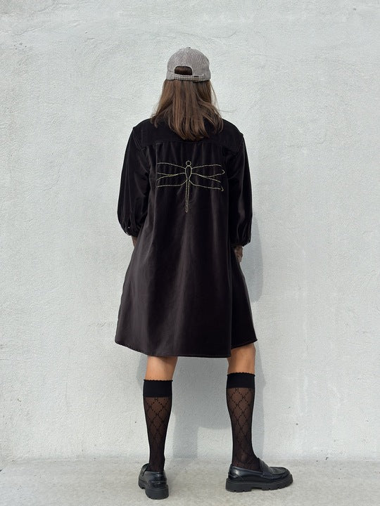 153264 | Gaspar - Rio Velvet Nearly black