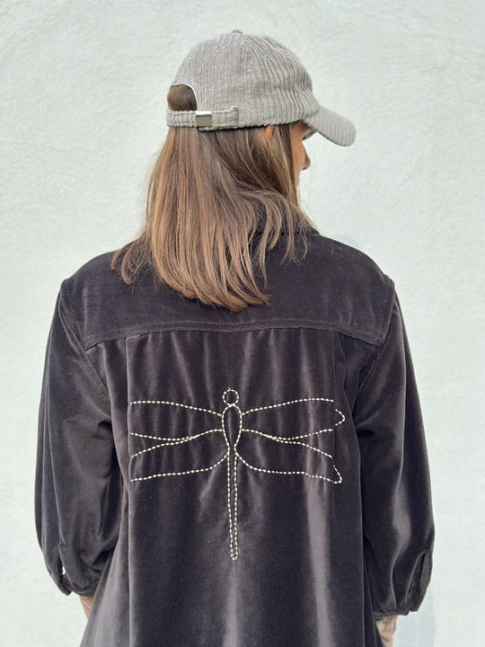 153264 | Gaspar - Rio Velvet Nearly black