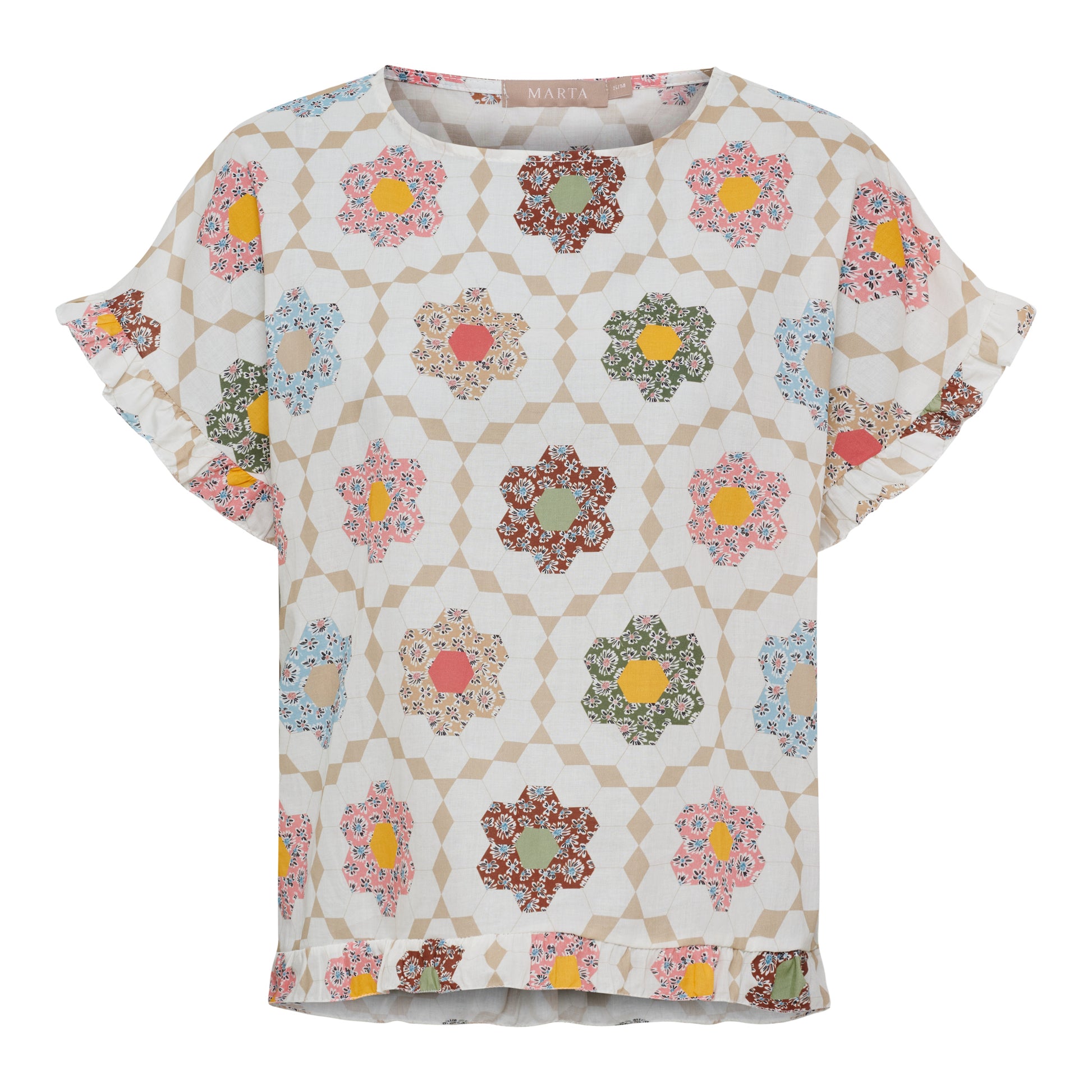 154620 | Marta du Château - Kasimira Off white mønstret