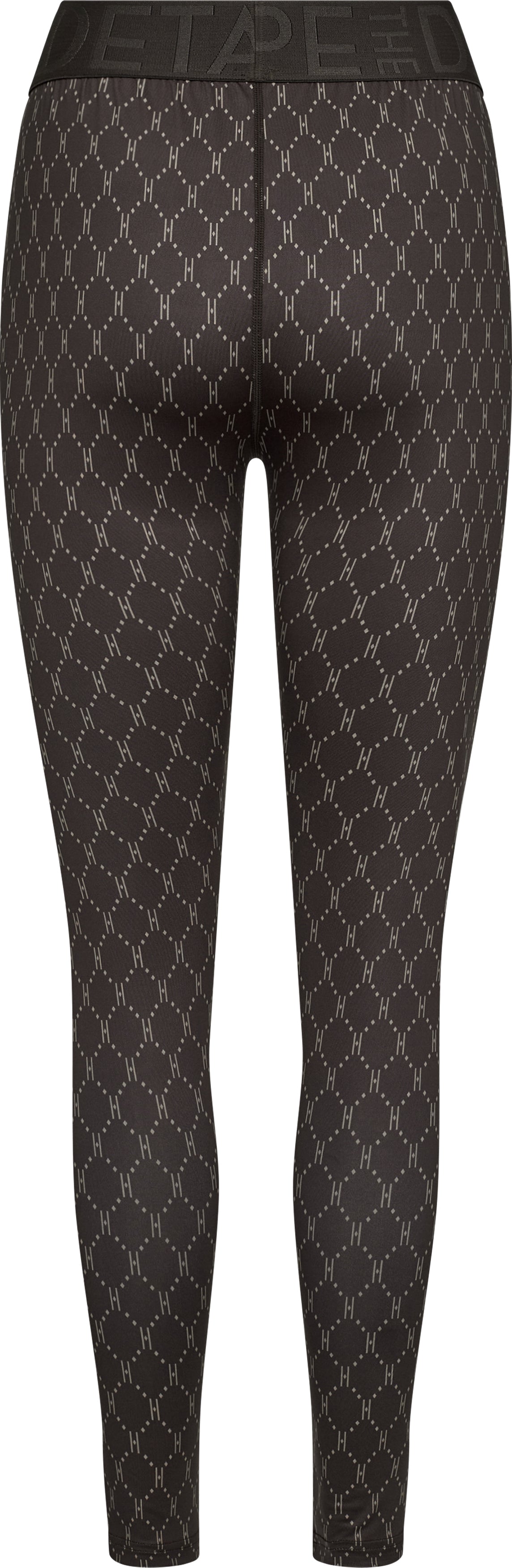 149610 | HYPE THE DETAIL - Printed Leggings Mørkebrun