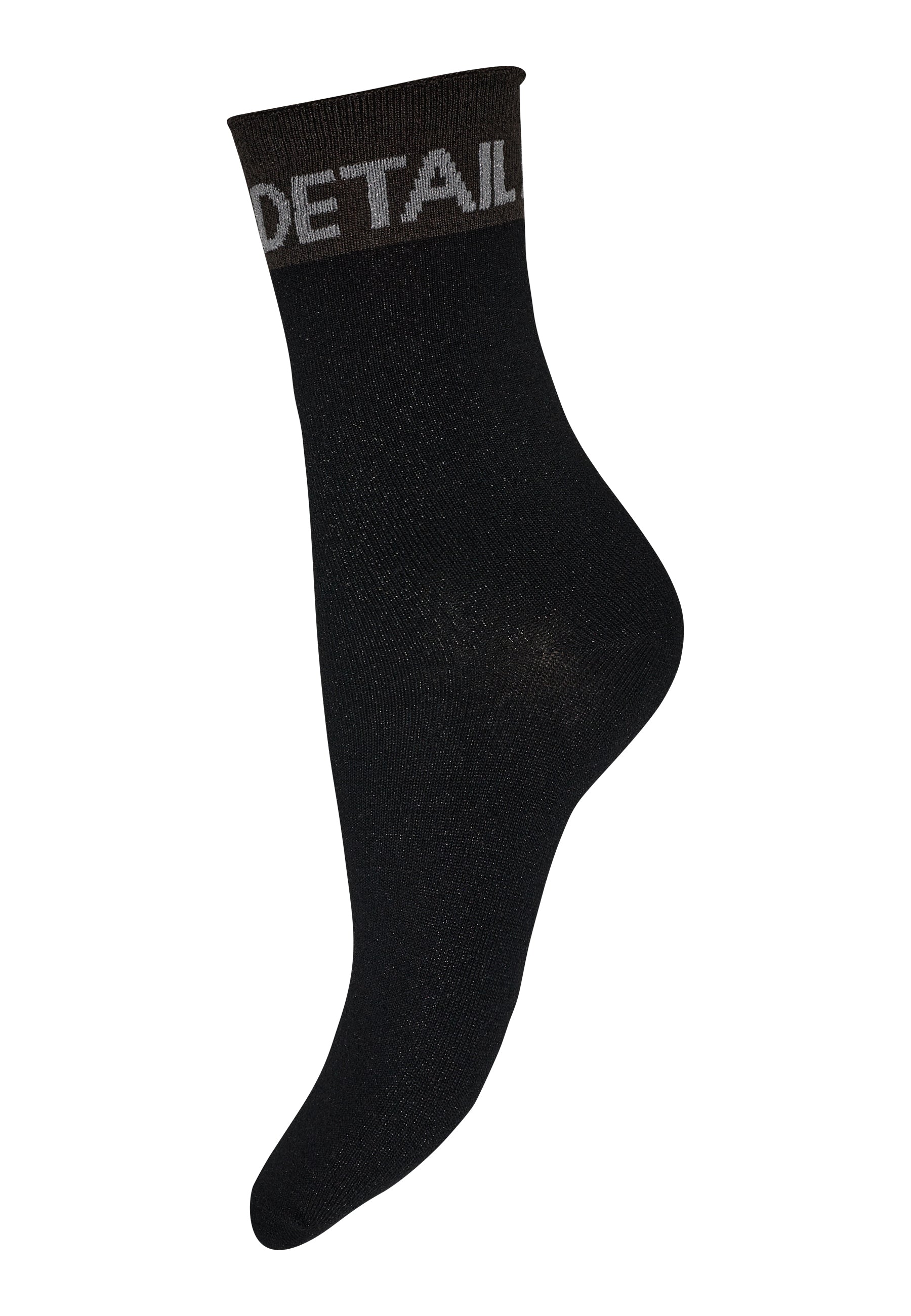 153142 | HYPE THE DETAIL - Socks 3 Pack Sort mønstret
