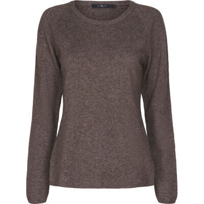 149362 | BTF CPH - Cashmere pullover Mørkebrun