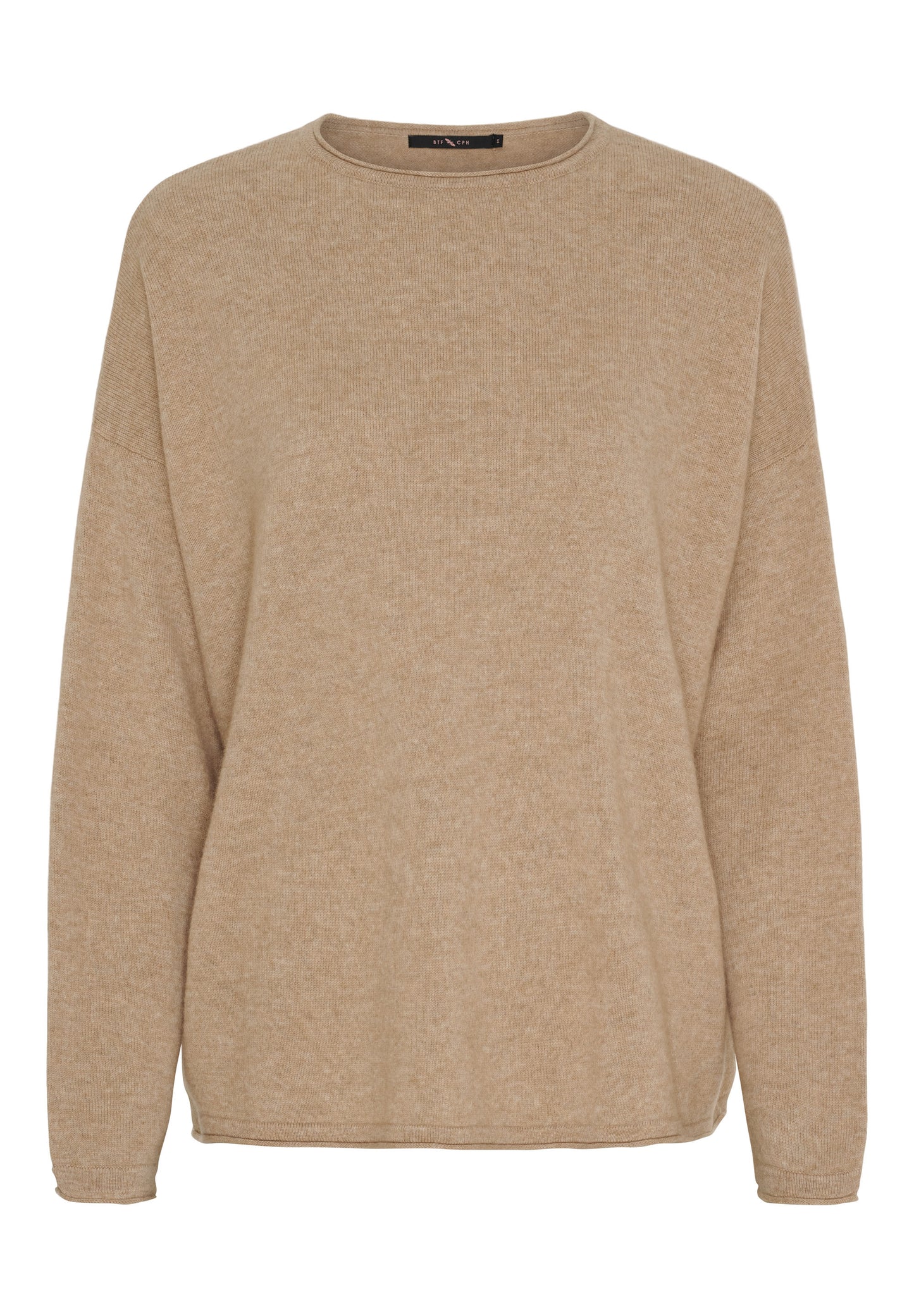 155825 | BTF CPH - Lyra cashmere pullover Camel