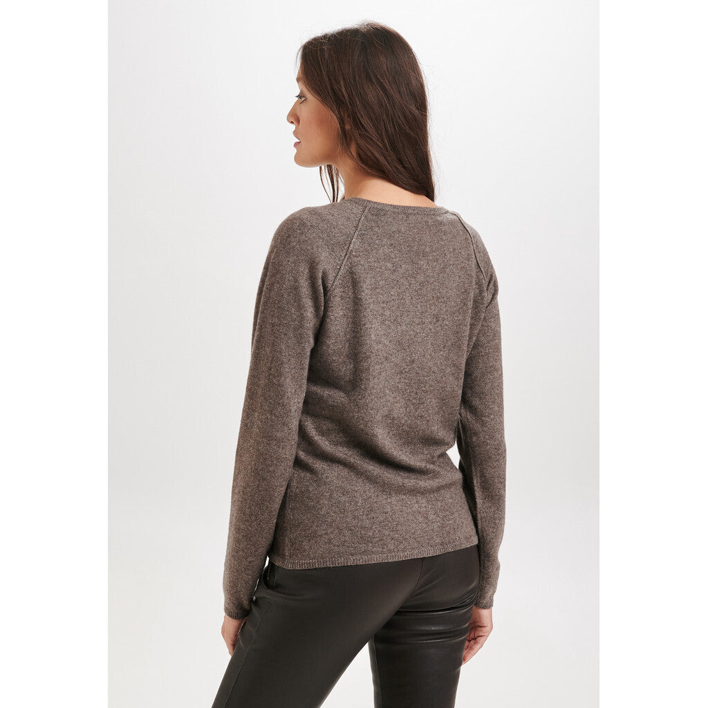 149388 | BTF CPH - Cashmere cardigan Brun