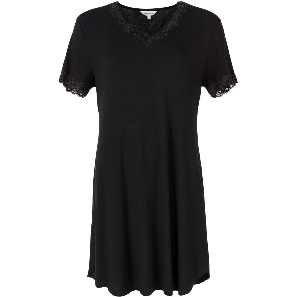 134057 | Lady Avenue - Bamboo Nightdress Short Sleeve Sort.