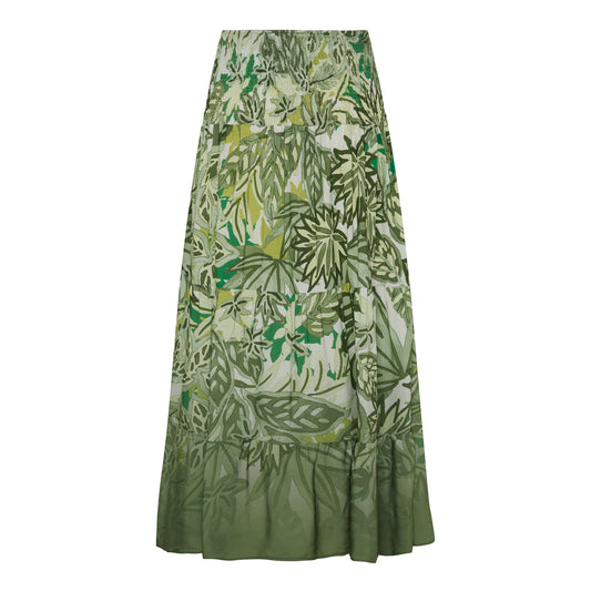 Skirt i Green pattern fra Marta du Château