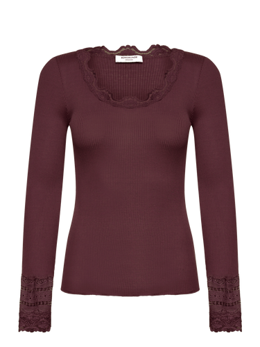 152070 | Rosemunde - Silk T-shirt Bordeaux