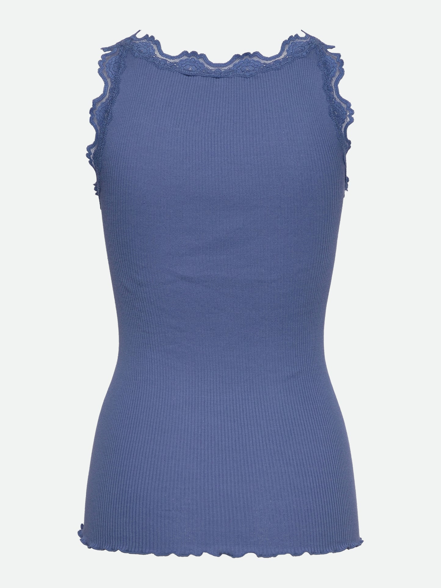 153847 | Rosemunde - Silk Top Blå