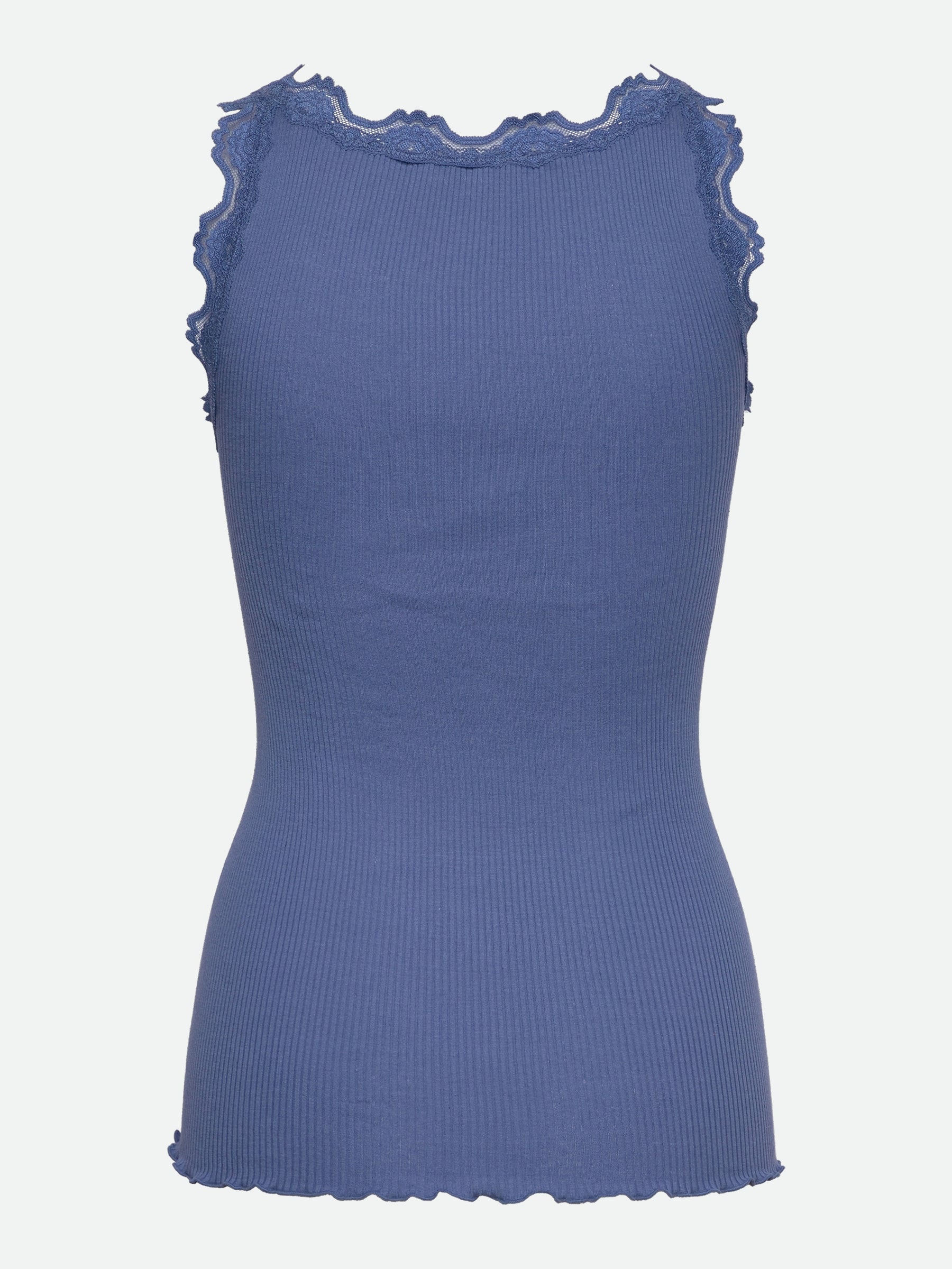 153847 | Rosemunde - Silk Top Blå