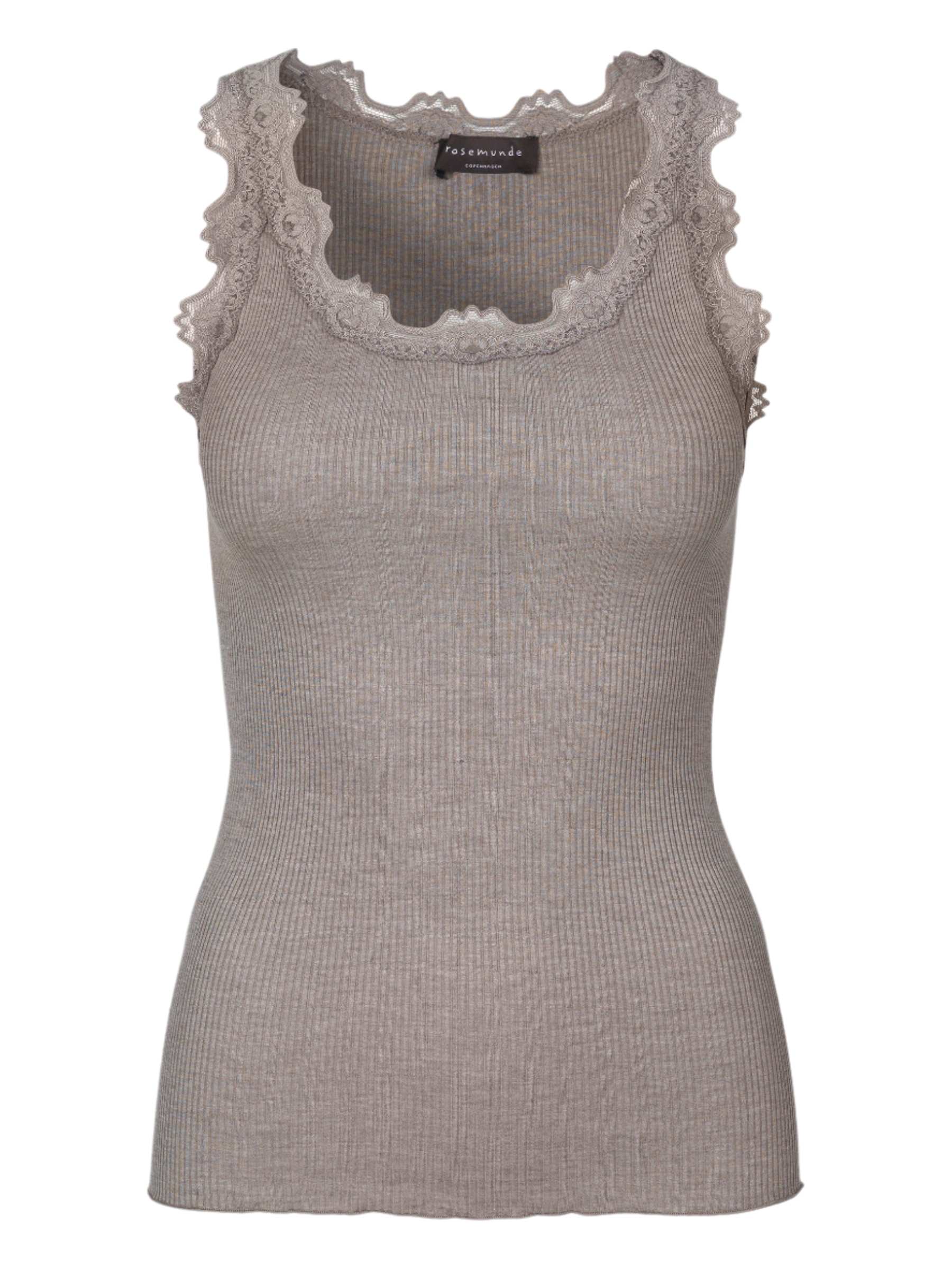 133461 | Rosemunde - Silk Top Brun