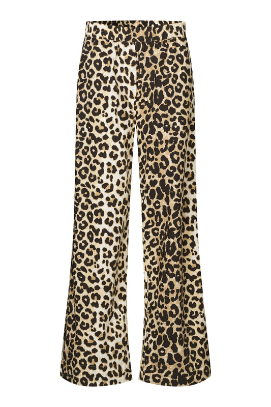 Bukser i Leopard fra SECOND FEMALE