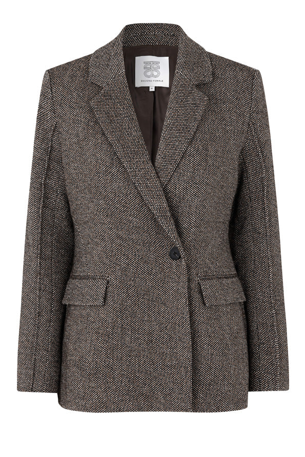 152586 | SECOND FEMALE - Emi Brun mønstret