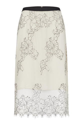 153253 | SECOND FEMALE - Wila Off white mønstret