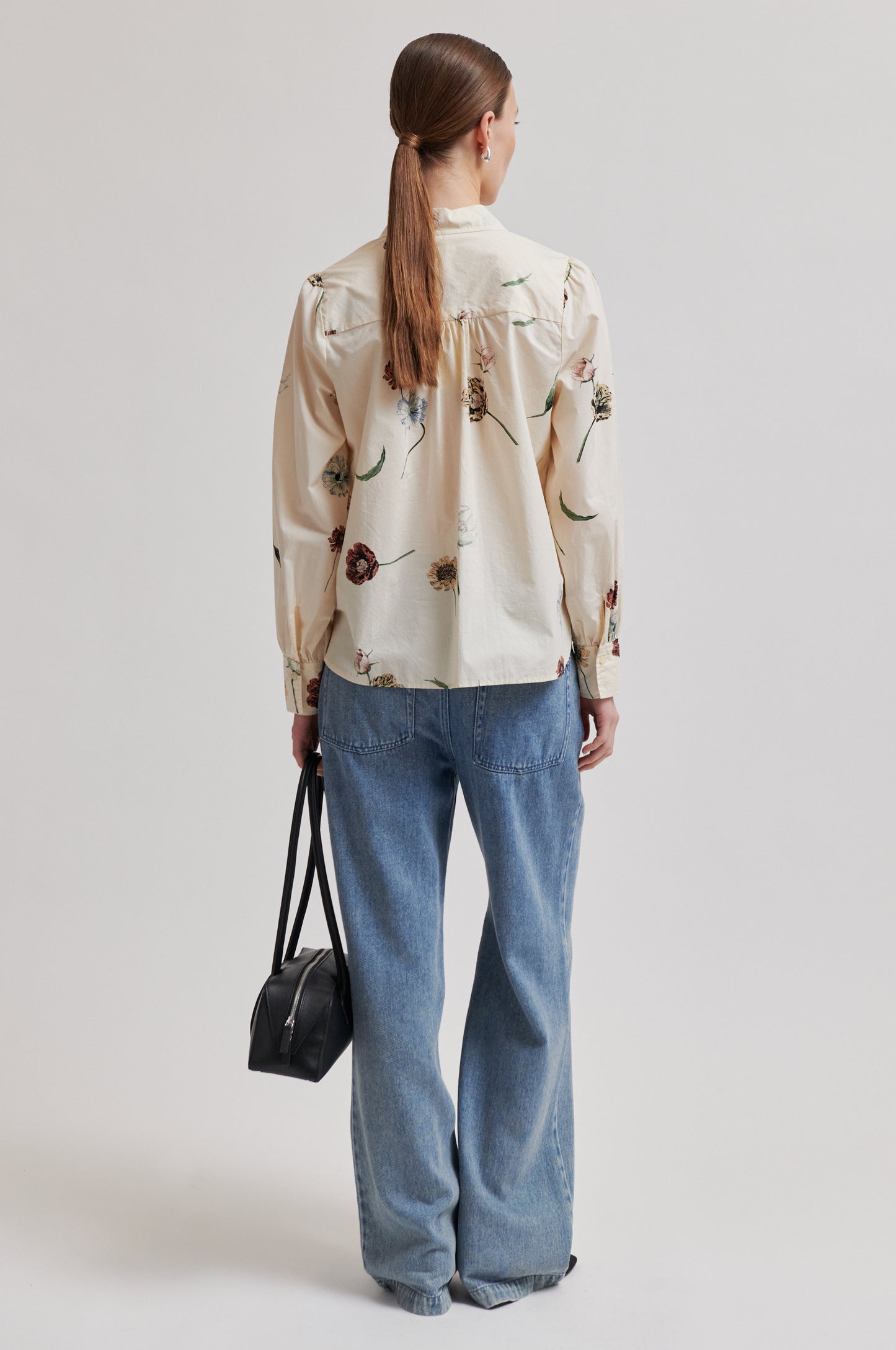 154259 | SECOND FEMALE - Floco Off white mønstret