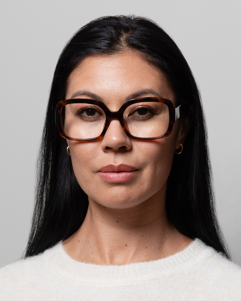 152275 | GLAS - Isabella Brun mønstret