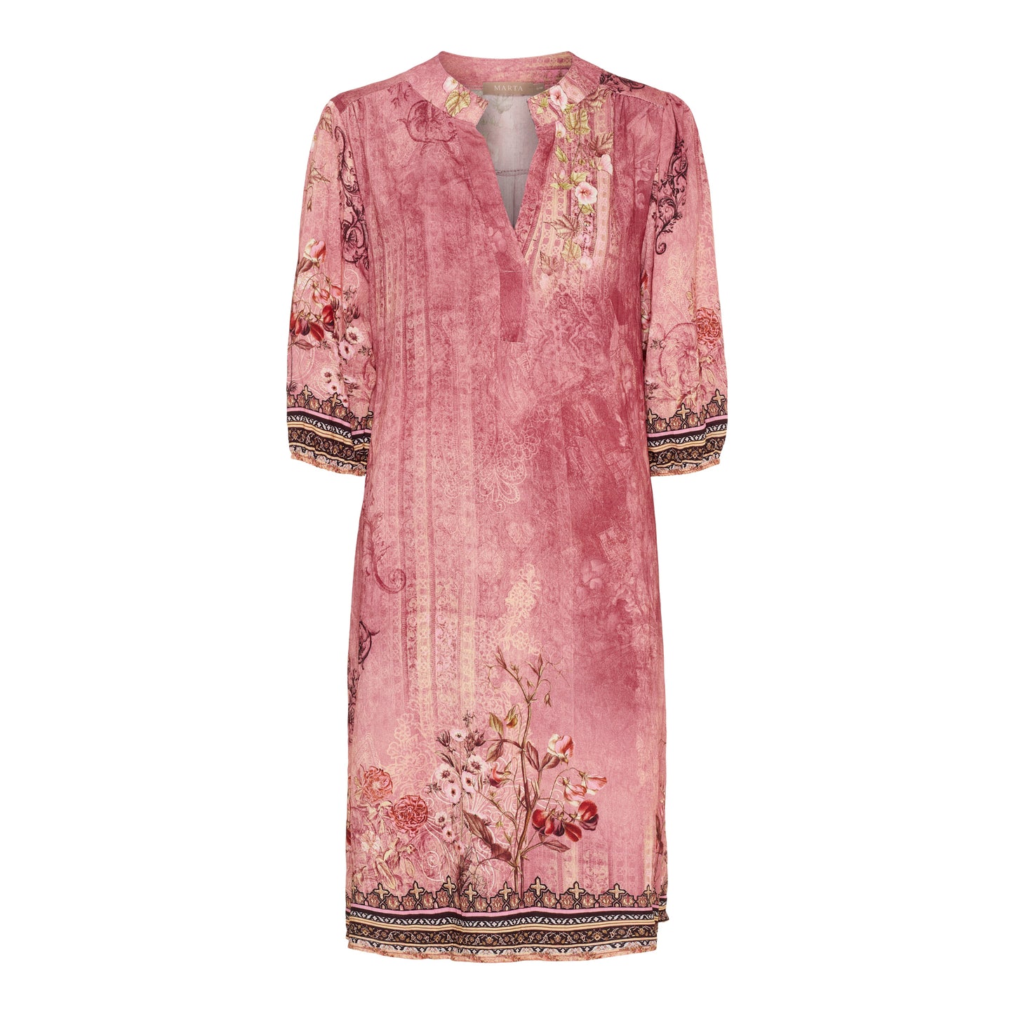 152007 | Marta du Château - Goldie Rosa mønstret