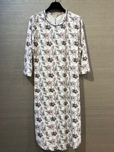 156155 | Lady Avenue - Bamboo Brun mønstret